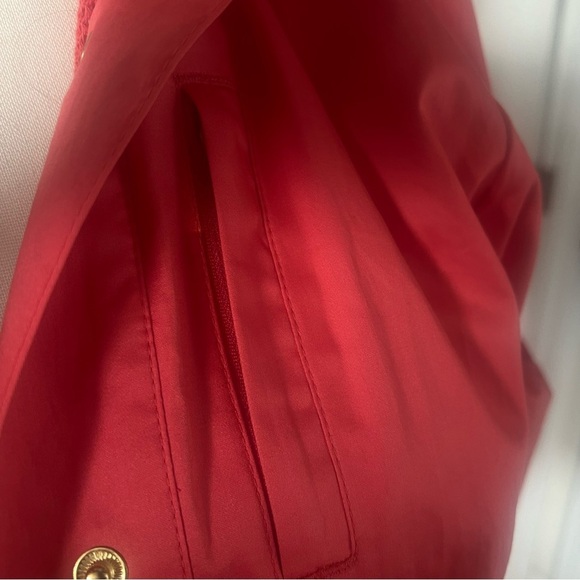 Jones of New York Iridescent Orange Hooded Hip Length Size PP Jacket - Picture 12 of 15